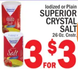 C Town SUPERIOR CRYSTAL SALT offer