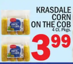 C Town KRASDALE CORN ON THE COB offer