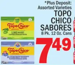 C Town TOPO CHICO SABORES offer