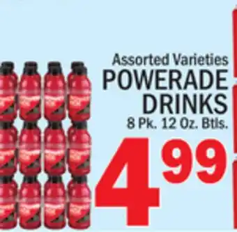 C Town POWERADE DRINKS offer