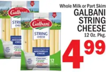 C Town GALBANI STRING CHEESE offer