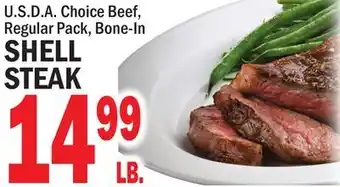 C Town SHELL STEAK offer