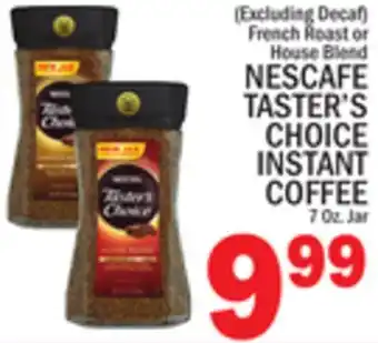 C Town NESCAFE TASTER'S CHOICE INSTANT COFFEE offer