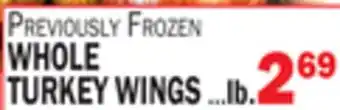 C Town WHOLE TURKEY WINGS offer