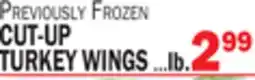 C Town CUT-UP TURKEY WINGS offer