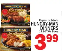 C Town HUNGRY-MAN DINNERS offer
