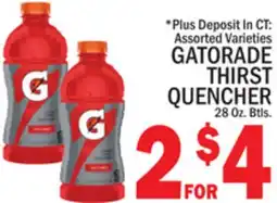 C Town GATORADE THIRST QUENCHER offer