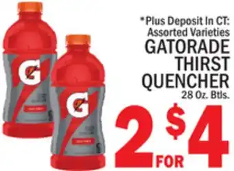 C Town GATORADE THIRST QUENCHER offer