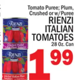 C Town RIENZI ITALIAN TOMATOES offer