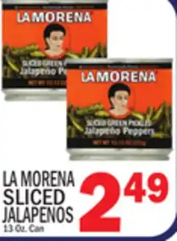 C Town LA MORENA SLICED JALAPENOS offer