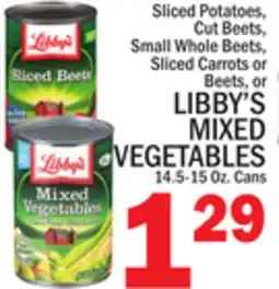 C Town LIBBY'S MIXED VEGETABLES offer
