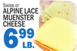 C Town ALPINE LACE MUENSTER CHEESE offer
