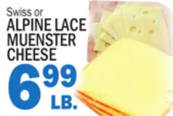 C Town ALPINE LACE MUENSTER CHEESE offer