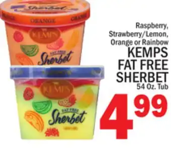 C Town KEMPS FAT FREE SHERBET offer