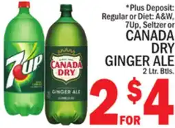 C Town CANADA DRY GINGER ALE offer