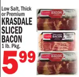 C Town KRASDALE SLICED BACON offer