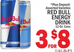 C Town RED BULL ENERGY DRINK offer