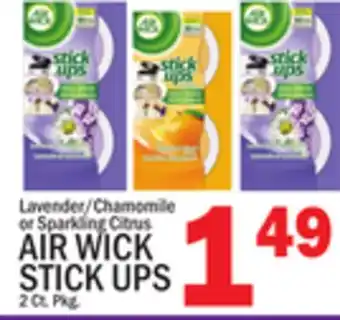 C Town AIR WICK STICK UPS offer