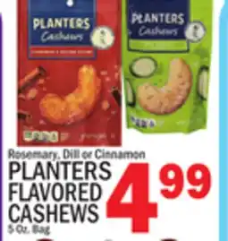 C Town PLANTERS FLAVORED CASHEWS offer