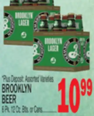 C Town BROOKLYN BEER offer