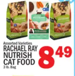 C Town RACHAEL RAY NUTRISH CAT FOOD offer