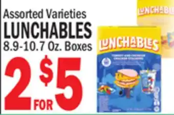 C Town LUNCHABLES offer
