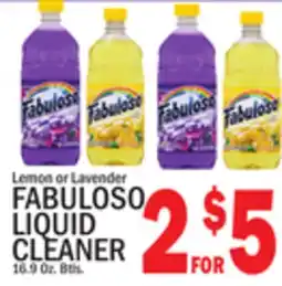 C Town FABULOSO LIQUID CLEANER offer