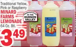 C Town MINARD FARMS LEMONADE offer