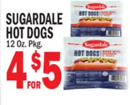 C Town SUGARDALE HOT DOGS offer