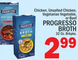 C Town PROGRESSO BROTH offer