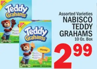 C Town NABISCO TEDDY GRAHAMS offer