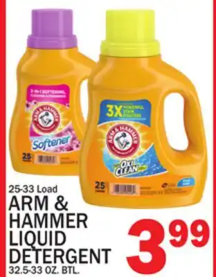 C Town ARM & HAMMER LIQUID DETERGENT offer