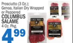 C Town COLUMBUS SALAME 4 Oz. Pkg offer