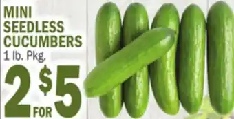 C Town MINI SEEDLESS CUCUMBERS offer