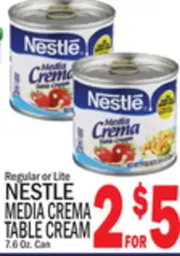 C Town NESTLE MEDIA CREMA TABLE CREAM offer