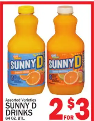 C Town SUNNY D DRINKS offer