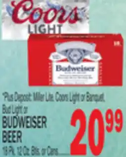 C Town BUDWEISER BEER offer