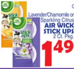 Bravo Supermarkets AIR WICK STICK UPS offer