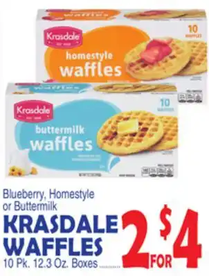 Bravo Supermarkets KRASDALE WAFFLES offer