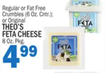 Bravo Supermarkets THEO'S FETA CHEESE offer