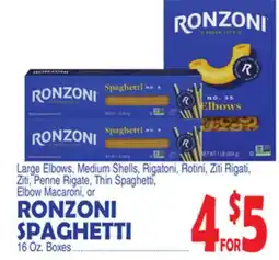 Bravo Supermarkets RONZONI SPAGHETTI offer