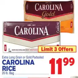 Bravo Supermarkets CAROLINA RICE offer