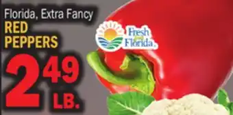 Bravo Supermarkets RED PEPPERS offer