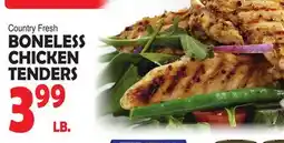 Bravo Supermarkets BONELESS CHICKEN TENDERS offer