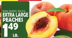 Bravo Supermarkets EXTRA LARGE PEACHES offer