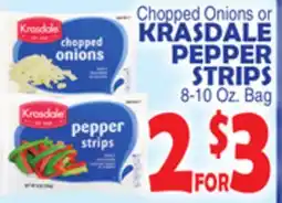 Bravo Supermarkets KRASDALE PEPPER STRIPS offer