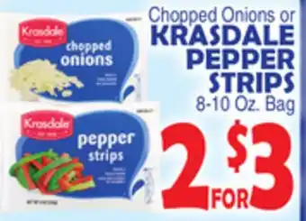 Bravo Supermarkets KRASDALE PEPPER STRIPS offer