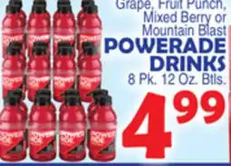 Bravo Supermarkets POWERADE DRINKS offer