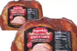 Bravo Supermarkets SUGARDALE SIMPLE CARVE ½ BONELESS SMOKED HAM offer