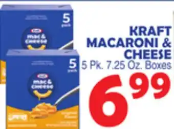 Bravo Supermarkets KRAFT MACARONI & CHEESE offer